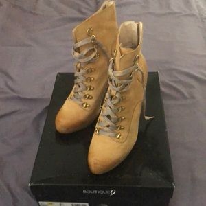 Boutique 9 stiletto heel short boots